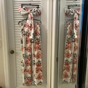 CBR (Chic Boutique Rose) Matching Floral Set